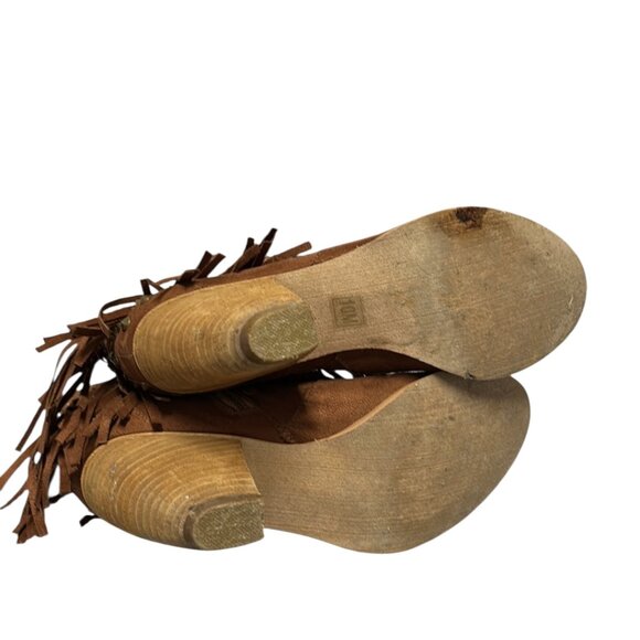 Not Rated Ankle Boots Brown Size 10 - Picture 10 of 10